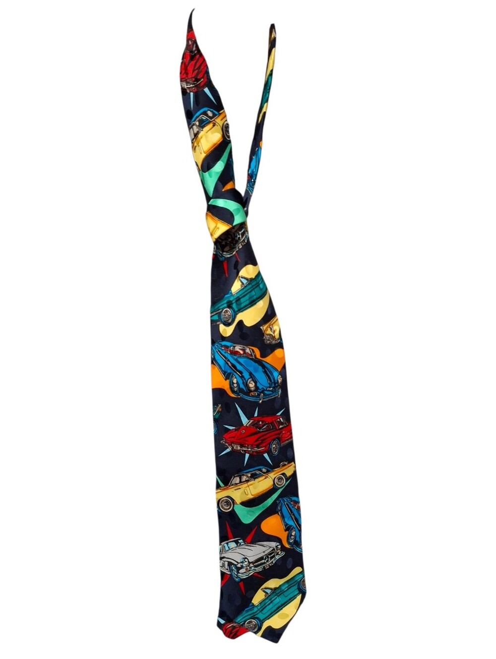Addiction Colorful Muscle car tie. Auto 🛺 🚗